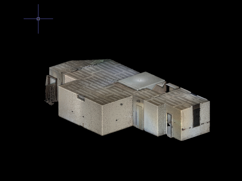 Exterior capture from the same interior study